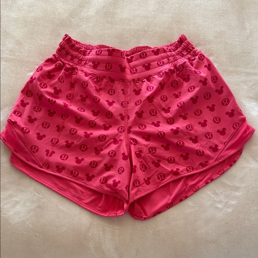 Lululemon Disney Hotty Hot Shorts